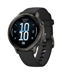 Garmin Venu 4 GPS Smartwatch - Slate w Black Band 41mm