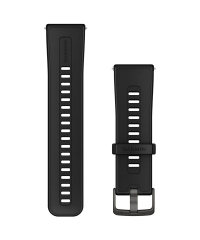 Garmin Venu X1 24mm Silicone Watch Band - Black