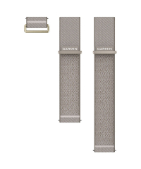 Garmin Venu X1 24mm ComfortFit Nylon Watch Band - French Grey