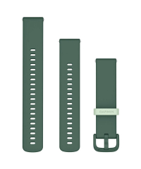 Garmin Vivoactive 6 20mm Silicone Watch Band - Jasper Green