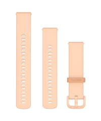 Garmin Vivoactive 6 20mm Silicone Watch Band - Pink Dawn