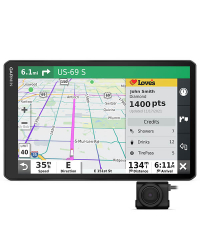 Garmin dēzl LGV1010 10" GPS Truck Nav w/ BC 50 Backup Camera