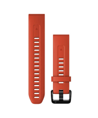 Garmin QuickFit20 Watch Band - Flame Red Silicone