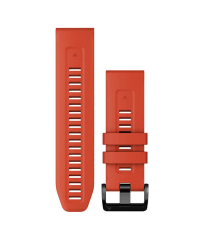 Garmin QuickFit 26 Watch Band - Flame Red Silicone