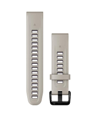 Garmin QuickFit 20 Silicone Watch Band - Light Sand & Deep Orchid (010-13279-05)