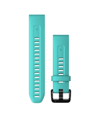 Garmin QuickFit 20 Watch Band - Aqua Silicone