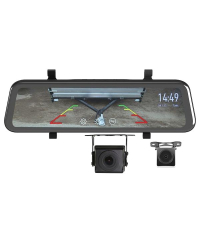 Gator GRV92MKT 9" Touch Screen HD Mirror Display Dual Camera Kit