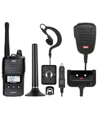 GME TX6165 5W UHF Radio Ultimate Pack - Black