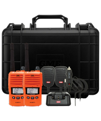 GME TX6165OTP 5W UHF Handheld Twin Pack - Orange
