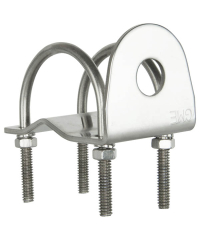 GME MB024SS Antenna M/Bracket for Bull Bar Right Angle - Stainless Steel