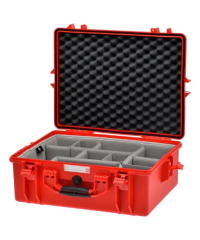 HPRC 2600 - Hard Case with Second Skin Divider Kit (Red)