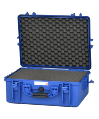 HPRC 2600W - Wheeled Hard Case with Foam - Electric Blue