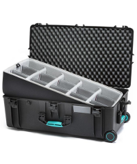 HPRC 2745W - Wheeled Hard Case with Second Skin Liner & Dividers - Black