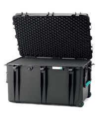 HPRC 2800W - Wheeled Hard Case with Cubed Foam (Black) 