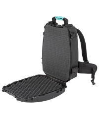 HPRC 3600 - Hard Case Backpack with Cubed Foam - Blue / Black      