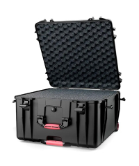 HPRC 4600W - Wheeled Hard Case with Cubed Foam (Black)
