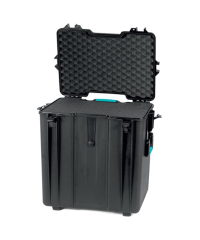 HPRC 4700W - Wheeled Hard Case with Cubed Foam (Black)