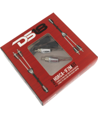DS18 HQ 1 Female to 2 Male Dual Twist RCA Kit