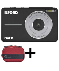 Ilford PIXI-D Digital Black Camera (Value Kit)