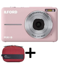 Ilford PIXI-D Digital Pink Camera (Value Kit)