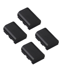 Inca 780103 Li-ion Battery (Replaces Canon LP-E6) - 4 PACK