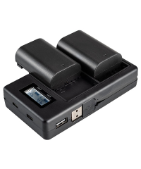 Inca 2-Slots USB Charger & Battery Kit for Canon-LP-E6