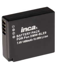 Inca 780259 Li-Ion Battery Replacement for Panasonic DMW-BLG10 & DMW-BLE9