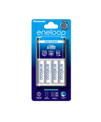 Eneloop K-KJ51MCC4TA 4 AA Battery + Basic Charger