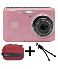Kodak PIXPRO FZ45 Pink Friendly Zoom Digital Camera (Super) Kit
