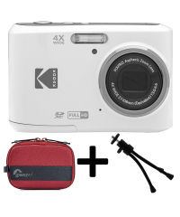 Kodak PIXPRO FZ45 White Friendly Zoom Digital Camera (Super) Kit