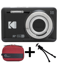Kodak PIXPRO FZ55 Black Friendly Zoom Digital Camera (Super) Kit