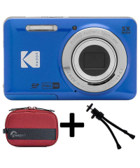 Kodak PIXPRO FZ55 Blue Friendly Zoom Digital Camera (Super) Kit