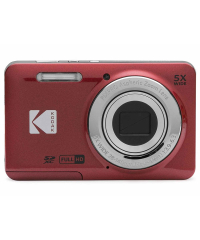 Kodak PIXPRO FZ55 Friendly Zoom Digital Camera - Red
