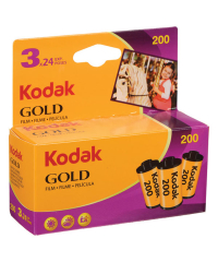 Kodak Gold 200 135 Film 24 Exposures 3 Pack
