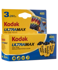 Kodak UltraMax 400 Colour 135 Film 3 Pack