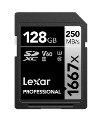 Lexar 1667x UHS-II SDXC SILVER Series SD Card 128GB - LSD128CB1667