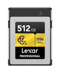 Lexar Professional CFexpress Type B Card GOLD Series 512GB - LCFX10-512CRB