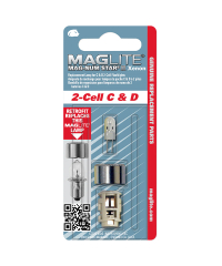 Maglite REPLACEMENT LAMP C/D 2 CELL XENON