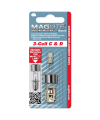 Maglite REPLACEMENT LAMP C/D 3 CELL XENON