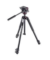 Manfrotto MK190X3-2W Aluminum Tripod & Fluid Head