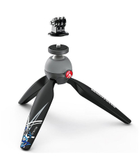 Manfrotto PIXI Xtreme Mini Tripod w Head for GoPro Cameras - Black