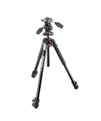 Manfrotto MK190XPRO3-3W 3 Section Aluminum Tripod with X-PRO 3-Way Head