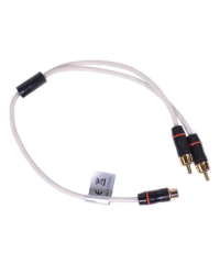 Fusion MS-RCAYM RCA Splitter Cable Female to Dual Male