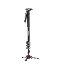 Manfrotto XPRO 4-Section Monopod with Sliding Plate