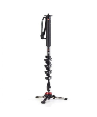 Manfrotto XPRO Carbon 5-Section Monopod FLUIDTECH Base