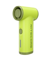 NEF Nano Palm-Sized High-Speed Handheld Fan – Portable Cooling (Green)