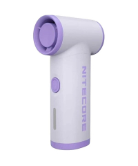 NEF Nano Palm-Sized High-Speed Handheld Fan – Portable Cooling (Violet)