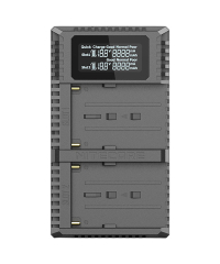 Nitecore USN3PRO Dual-Slot USB Charger For Sony