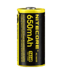 Nitecore NL166 650mAh Rechargeable Li-ion Battery