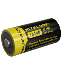 Nitecore NL166 650mAh Rechargeable Battery